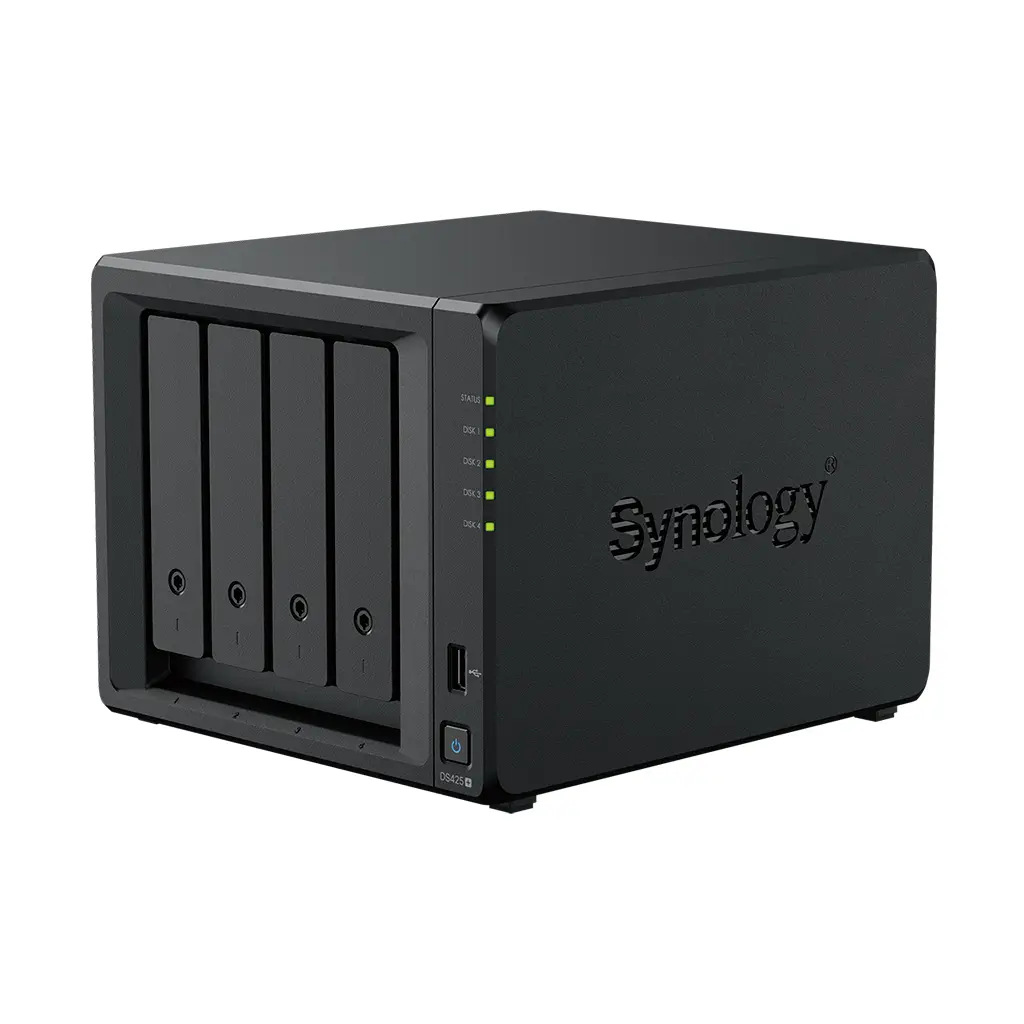 SYNOLOGY DS425+ BAREBONE NETWORK ATTACHED STORAGE WITHOUT HDD UK V1.0